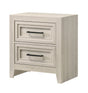 Lorraine Antique White Nightstand by Crown Mark at Eve Furniture