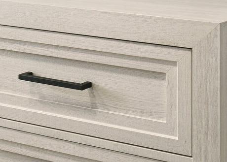 Lorraine Antique White Panel Bedroom Set by Crown Mark at Eve Furniture