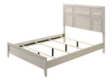 Lorraine Antique White Queen Panel Bed by Crown Mark at Eve Furniture