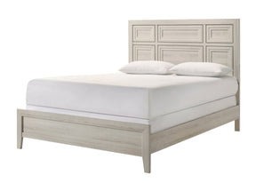 Lorraine Antique White Queen Panel Bed by Crown Mark at Eve Furniture