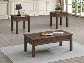 Lorraine Brown 3-Piece Cocktail Set by Crown Mark at Eve Furniture