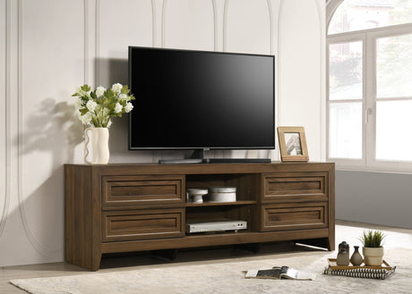 Lorraine Brown TV Stand by Crown Mark at Eve Furniture