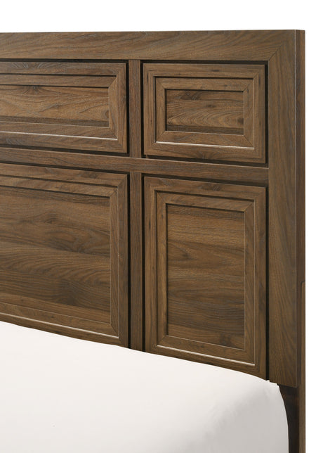 Lorraine Dark Brown Full Bed by Crown Mark at Eve Furniture