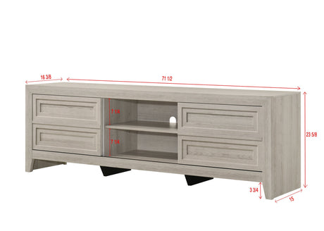 Lorraine Gray TV Stand by Crown Mark at Eve Furniture