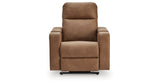 Lorrenton Caramel Power Glider Recliner with Audio System by Ashley at Eve Furniture