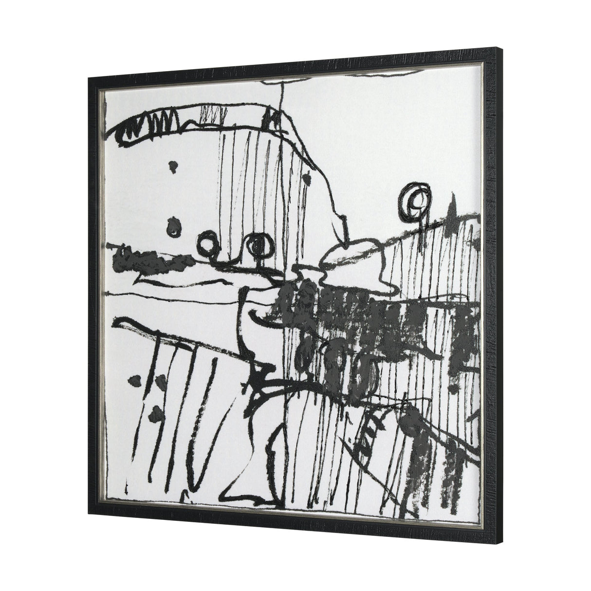 Lost Treasure Map I by Mercana Studio a Hand Embellished Textured Framed Art Print by Mercana at Eve Furniture