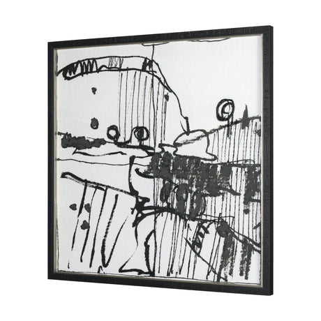 Lost Treasure Map I by Mercana Studio a Hand Embellished Textured Framed Art Print by Mercana at Eve Furniture