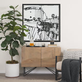 Lost Treasure Map I by Mercana Studio a Hand Embellished Textured Framed Art Print by Mercana at Eve Furniture