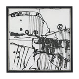 Lost Treasure Map I by Mercana Studio a Hand Embellished Textured Framed Art Print by Mercana at Eve Furniture