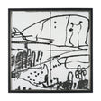 Lost Treasure Map III by Mercana Studio a Hand Embellished Textured Framed Art Print by Mercana at Eve Furniture