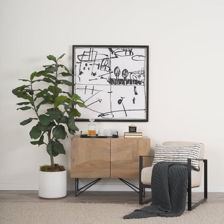 Lost Treasure Map IV by Mercana Studio a Hand Embellished Textured Framed Art Print by Mercana at Eve Furniture