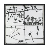 Lost Treasure Map IV by Mercana Studio a Hand Embellished Textured Framed Art Print by Mercana at Eve Furniture