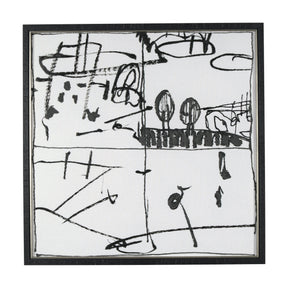 Lost Treasure Map IV by Mercana Studio a Hand Embellished Textured Framed Art Print by Mercana at Eve Furniture