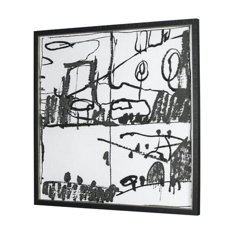 Lost Treasure Map V by Mercana Studio a Hand Embellished Textured Framed Art Print by Mercana at Eve Furniture