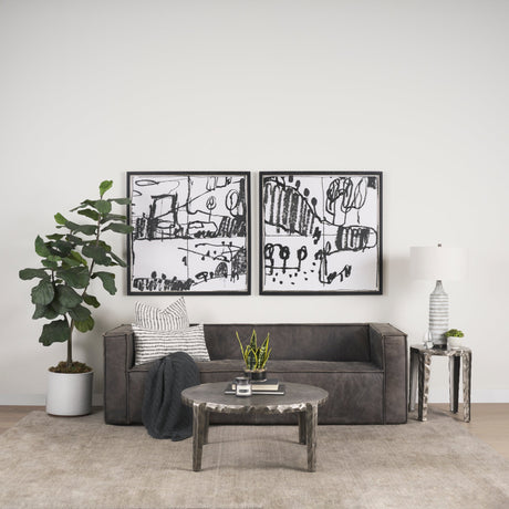 Lost Treasure Map V by Mercana Studio a Hand Embellished Textured Framed Art Print by Mercana at Eve Furniture
