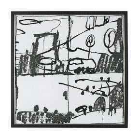 Lost Treasure Map V by Mercana Studio a Hand Embellished Textured Framed Art Print by Mercana at Eve Furniture