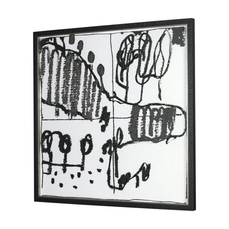 Lost Treasure Map VI by Mercana Studio a Hand Embellished Textured Framed Art Print by Mercana at Eve Furniture