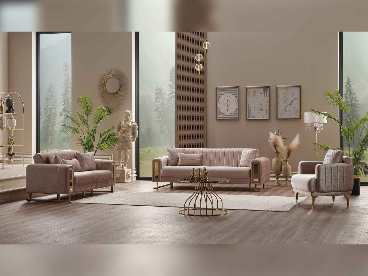 Lotus Chair Cream by Furnia at Eve Furniture