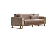 Lotus Cream Convertible Sofa by Furnia at Eve Furniture