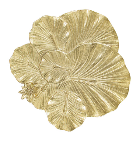 Lotus Gold Side Table by Zuomod at Eve Furniture