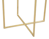 Lotus Gold Side Table by Zuomod at Eve Furniture