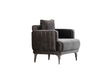 Lotus Grey Chair by Furnia at Eve Furniture