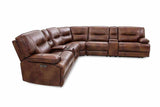 Louella Brown Power Sectional by Furniture of America at Eve Furniture