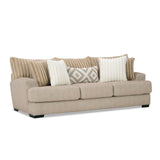 Loughlin Light Brown Sofa & Loveseat by Furniture of America at Eve Furniture