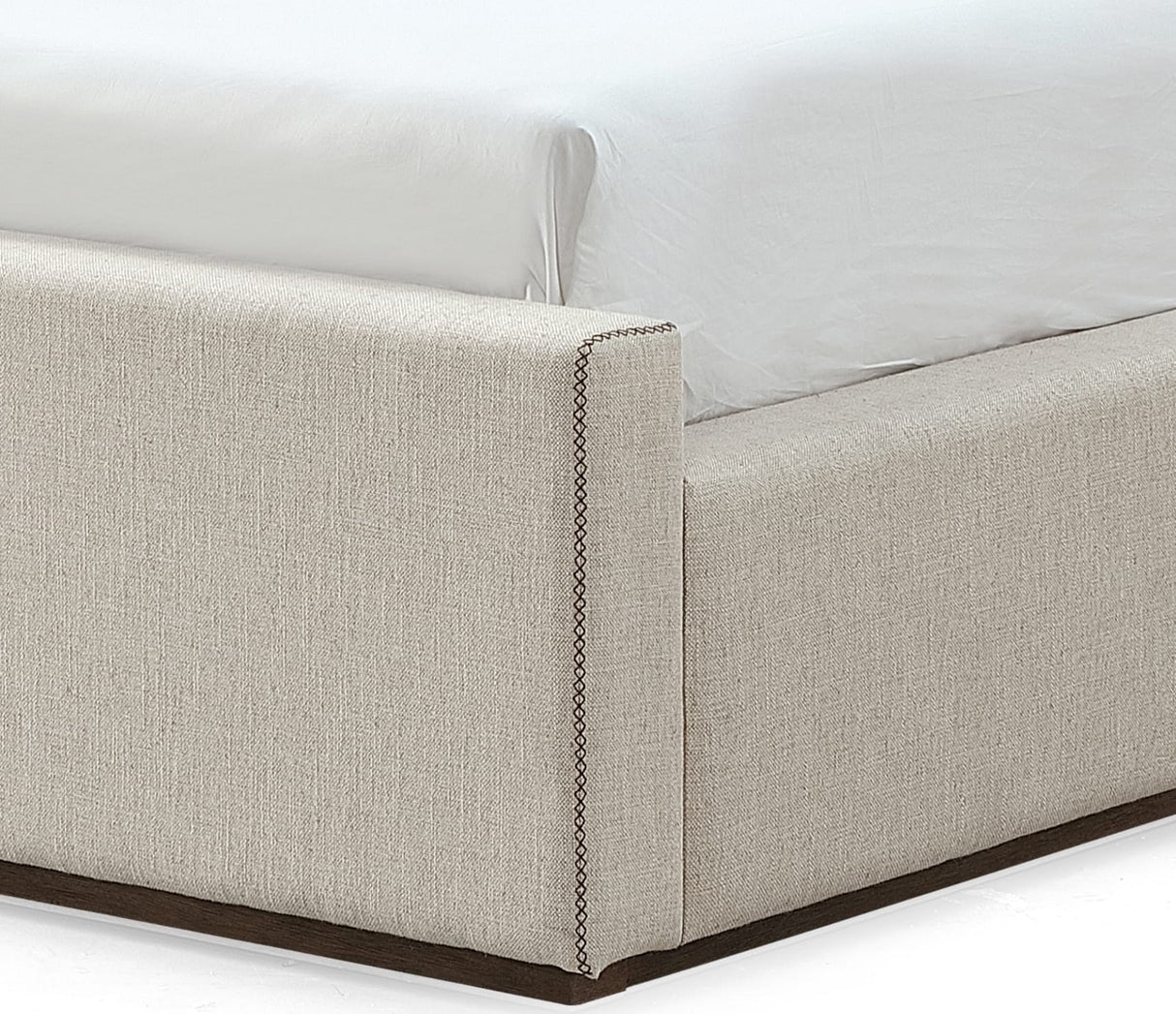 Louis Natural King Upholstered Platform Bed by Modus Furniture at Eve Furniture