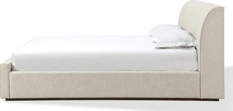 Louis Natural King Upholstered Platform Bed by Modus Furniture at Eve Furniture