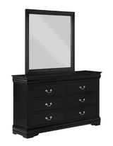 Louis Philip Black Dresser by Crown Mark at Eve Furniture