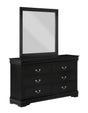 Louis Philip Black Dresser by Crown Mark at Eve Furniture