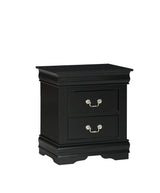 Louis Philip Black Sleigh Bedroom Set by Crown Mark at Eve Furniture