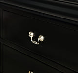 Louis Philip Black Sleigh Youth Bedroom Set by Crown Mark at Eve Furniture