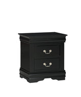 Louis Philip Black Sleigh Youth Bedroom Set by Crown Mark at Eve Furniture