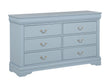Louis Philip Blue Dresser by Crown Mark at Eve Furniture