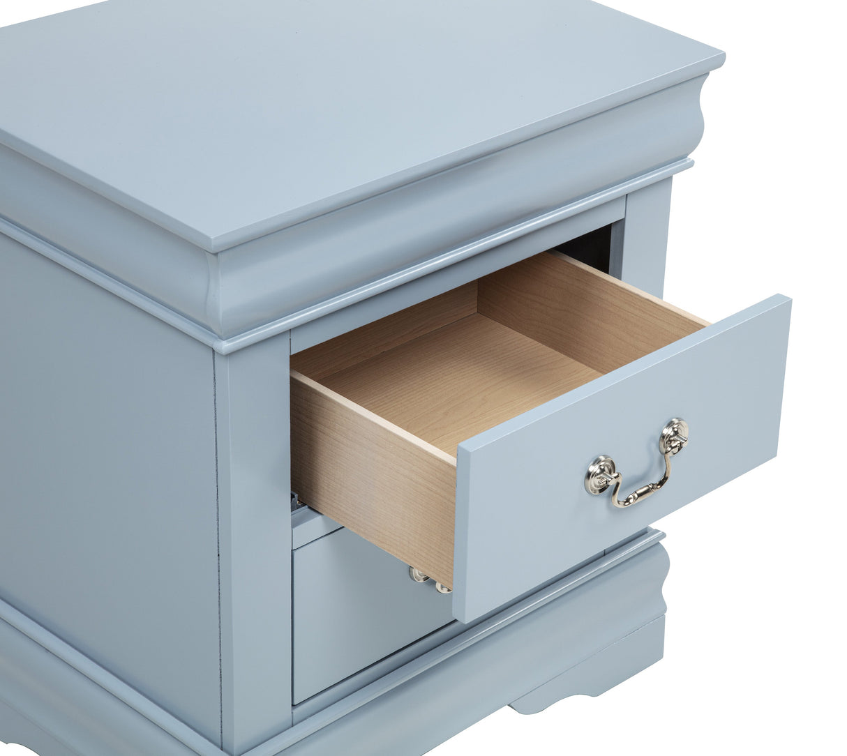 Louis Philip Blue Sleigh Youth Bedroom Set
