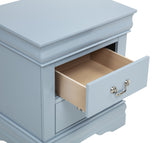 Louis Philip Blue Sleigh Youth Bedroom Set