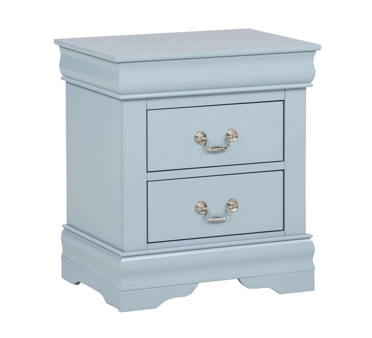 Louis Philip Blue Sleigh Youth Bedroom Set