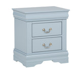 Louis Philip Blue Sleigh Youth Bedroom Set