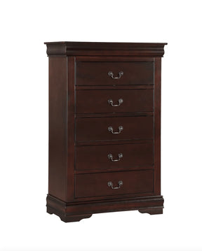 Louis Philip Cherry Chest by Crown Mark at Eve Furniture