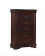 Louis Philip Cherry Chest by Crown Mark at Eve Furniture