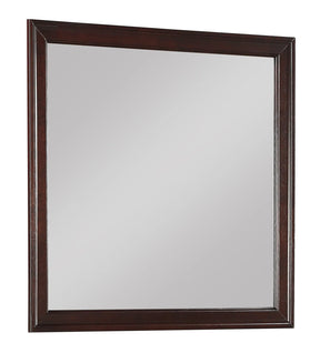 Louis Philip Cherry Mirror by Crown Mark at Eve Furniture