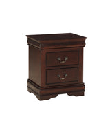 Louis Philip Cherry Sleigh Bedroom Set by Crown Mark at Eve Furniture