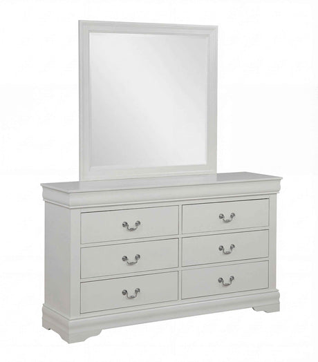 Louis Philip Greige Bedroom Set by Crown Mark at Eve Furniture