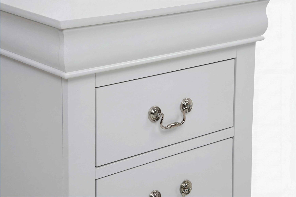 Louis Philip Greige Bedroom Set by Crown Mark at Eve Furniture