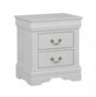 Louis Philip Greige Nightstand by Crown Mark at Eve Furniture
