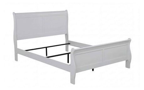 Louis Philip Greige Twin Bed by Crown Mark at Eve Furniture