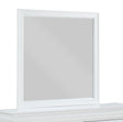 Louis Philip White Bedroom Mirror (Mirror Only) by Crown Mark at Eve Furniture