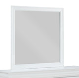 Louis Philip White Bedroom Mirror (Mirror Only) by Crown Mark at Eve Furniture